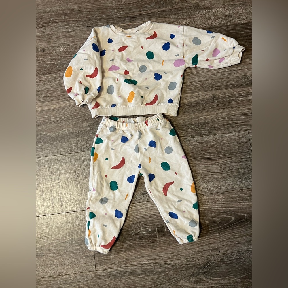 Zara sweat set for toddler